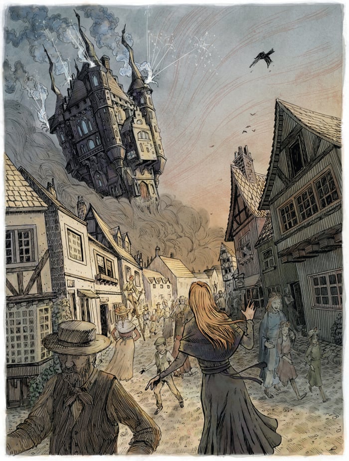Illustrating Howl S Moving Castle In Pictures Books The Guardian