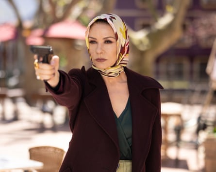 Catherine Zeta-Jones as Jackie Price in Kill Jackie.