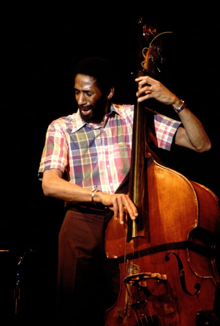 Ron Carter performing in 1981.