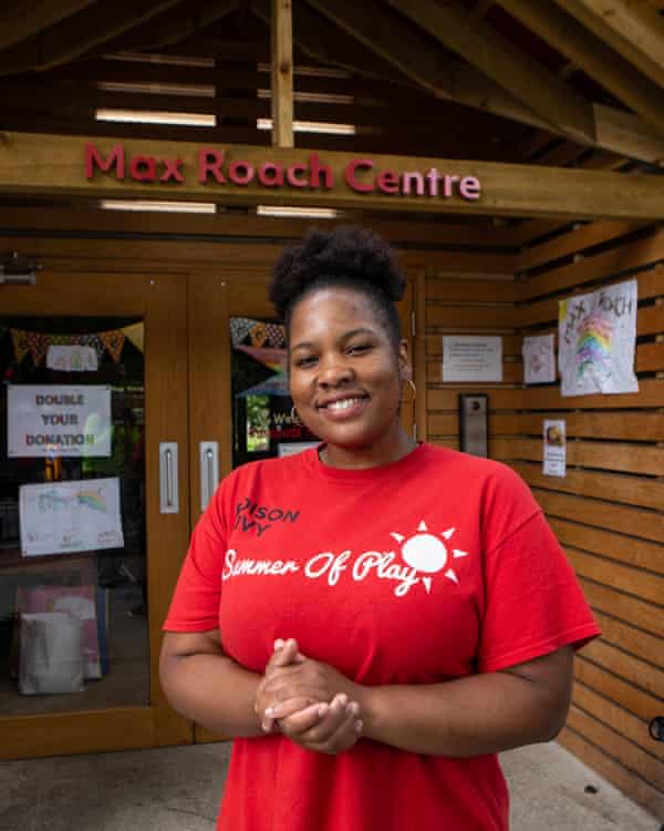 Candice James, manager of the Max Roach Loughborough Community Centre.