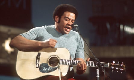 Bill Withers performing in 1973.
