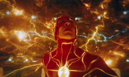 Ezra Miller in The Flash.