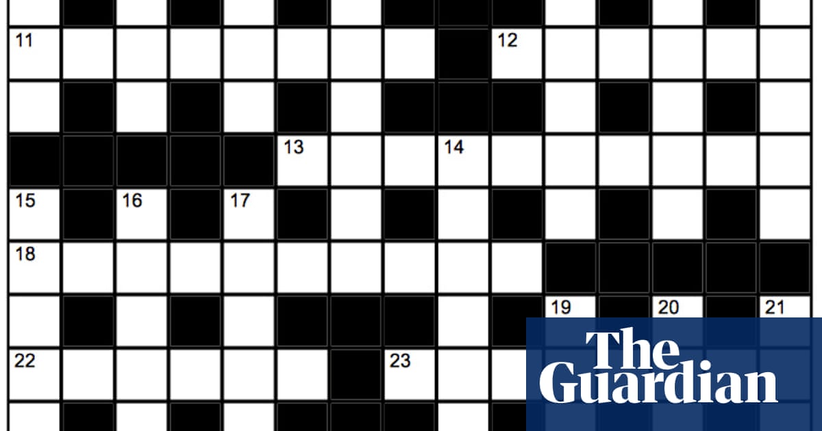 Genius crossword No 194 | Crosswords | The Guardian