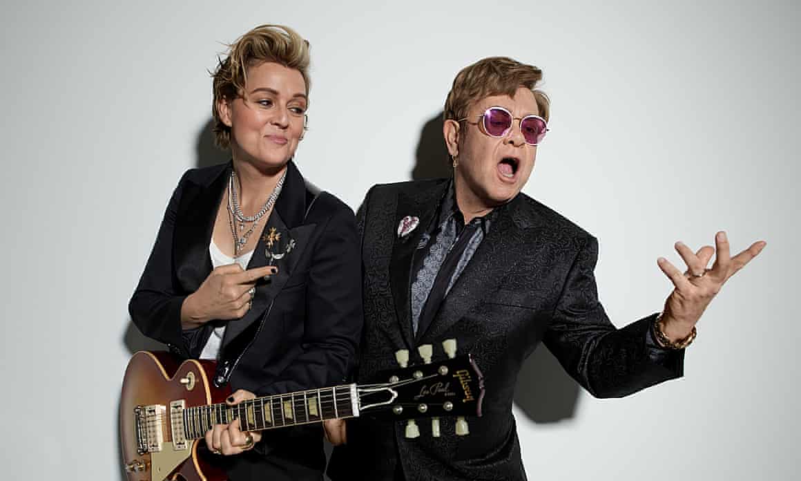 Elton John and Brandi Carlile.