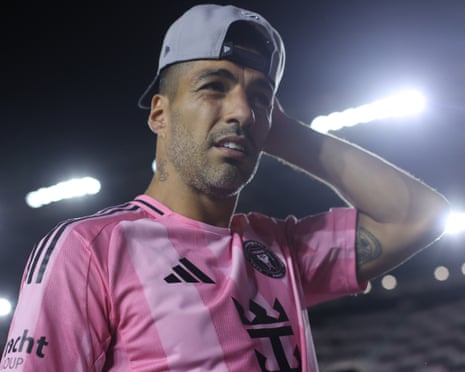 Luis Suárez ăn mừng sau khi giành MLS Cup