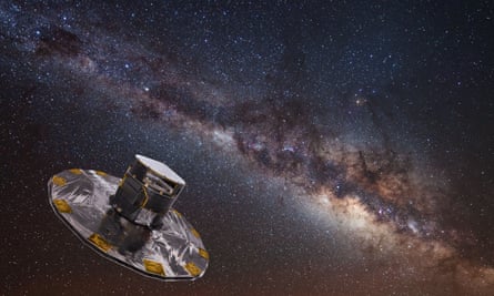 The Gaia observatory, which has mapped the precise position and brightness of more than a billion stars in the Milky Way