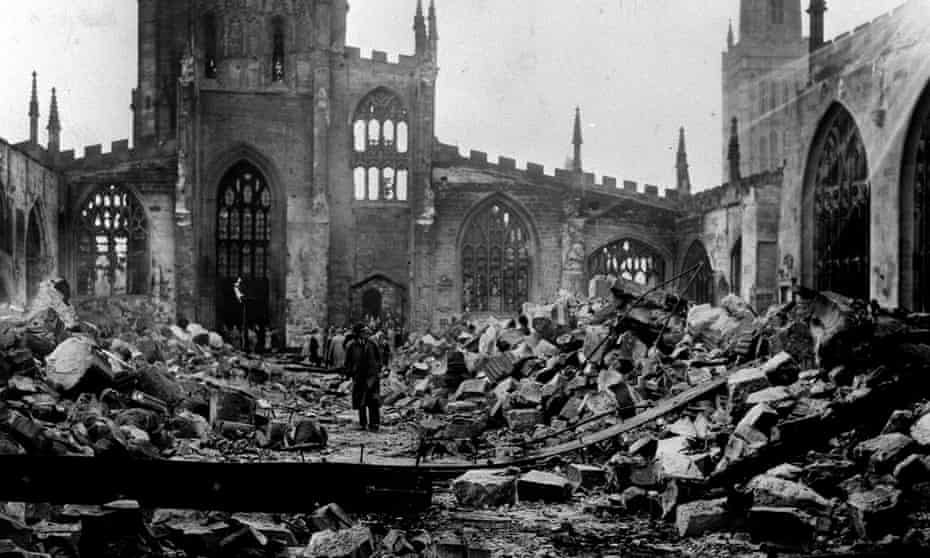 ruins of Coventry cathedral