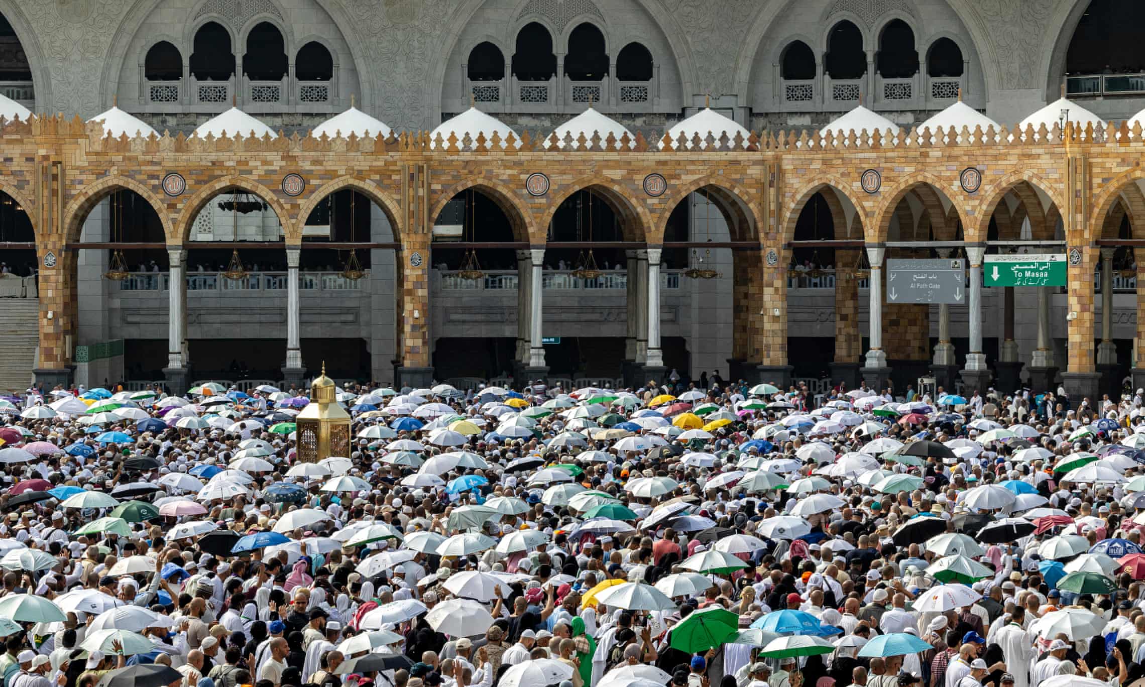 550 pilgrims die in Mecca hadj