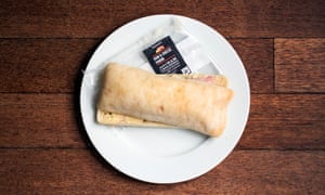 Ham and cheese panini, Starbucks.