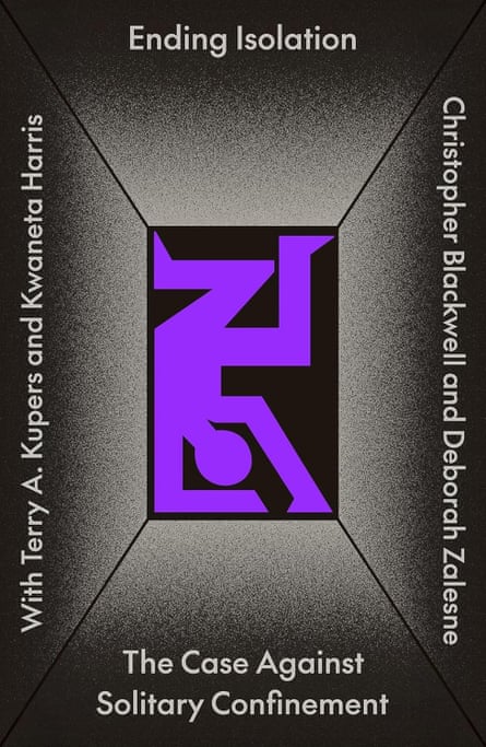 book cover of a purple silhouette graphic of person