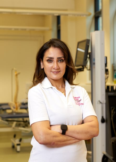 Physiotherapy student Shahina Hanif