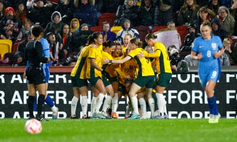 Australia end England's unbeaten run with 2-0 friendly win