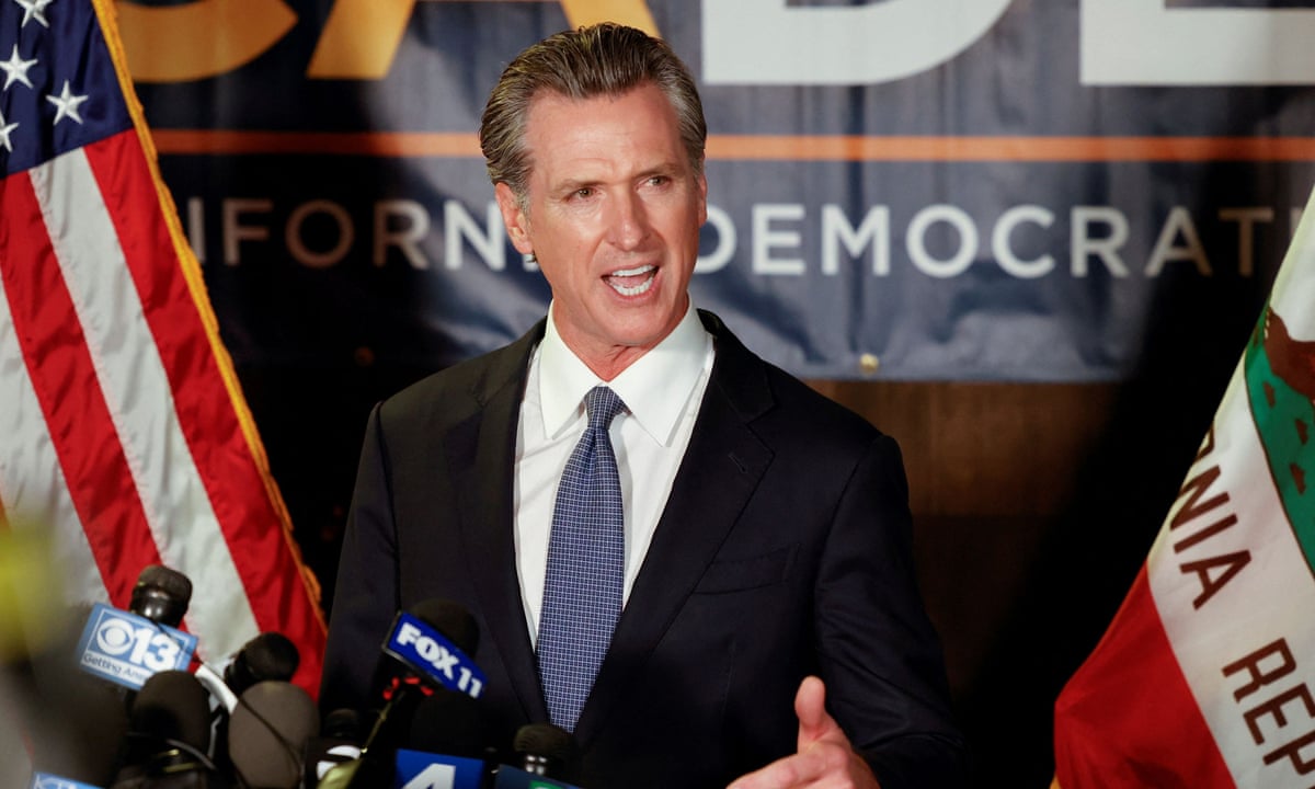 Will Gavin Newsom run for president – and could he win over the Democratic base? | Gavin Newsom | The Guardian