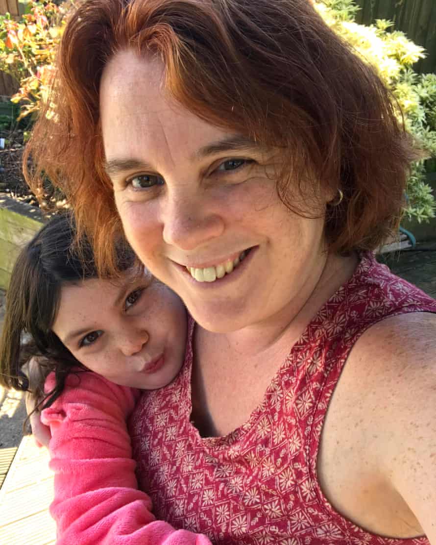 Jo Priestnall and her daughter.