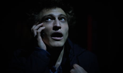 Simon Rifkind (played by Darcy Brown) in Richard Carroll’s production of Ghost Stories