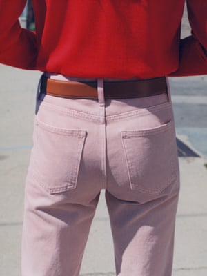 Pink jeans, £55