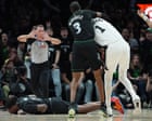‘What does than mean?’: Wembanyama confused after playoff ejection for elbowing Reid