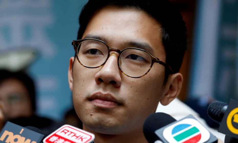 hong kong pro-democracy activist Nathan Law