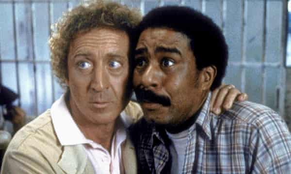 Gene Wilder and Richard Pryor in Stir Crazy, Poitier’s best known directorial effort.