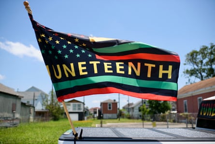Parties and proclamations: Juneteenth across the diaspora A Juneteeth flag