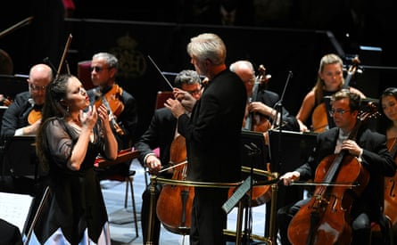 Louise Alder with Edward Gardner and the LPO at the BBC Proms.