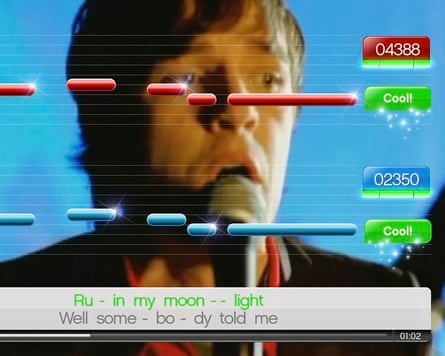 Sony’s SingStar on PlayStation 3.