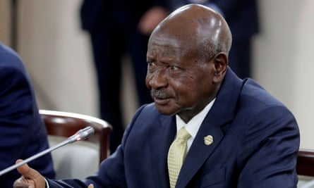 Uganda’s president, Yoweri Museveni, in 2019.