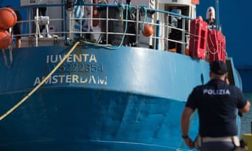 The Iuventa in port