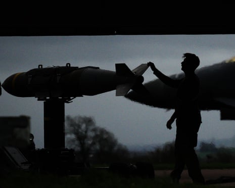 Вид бомбардировки с воздуха рейды