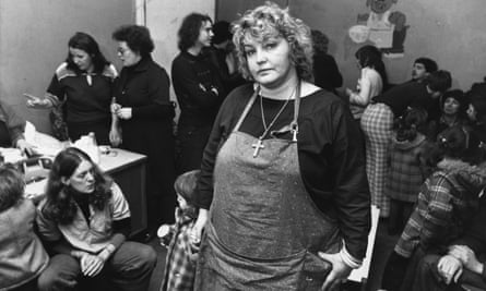 Erin Pizzey, a worker for Women’s Aid in 1978.