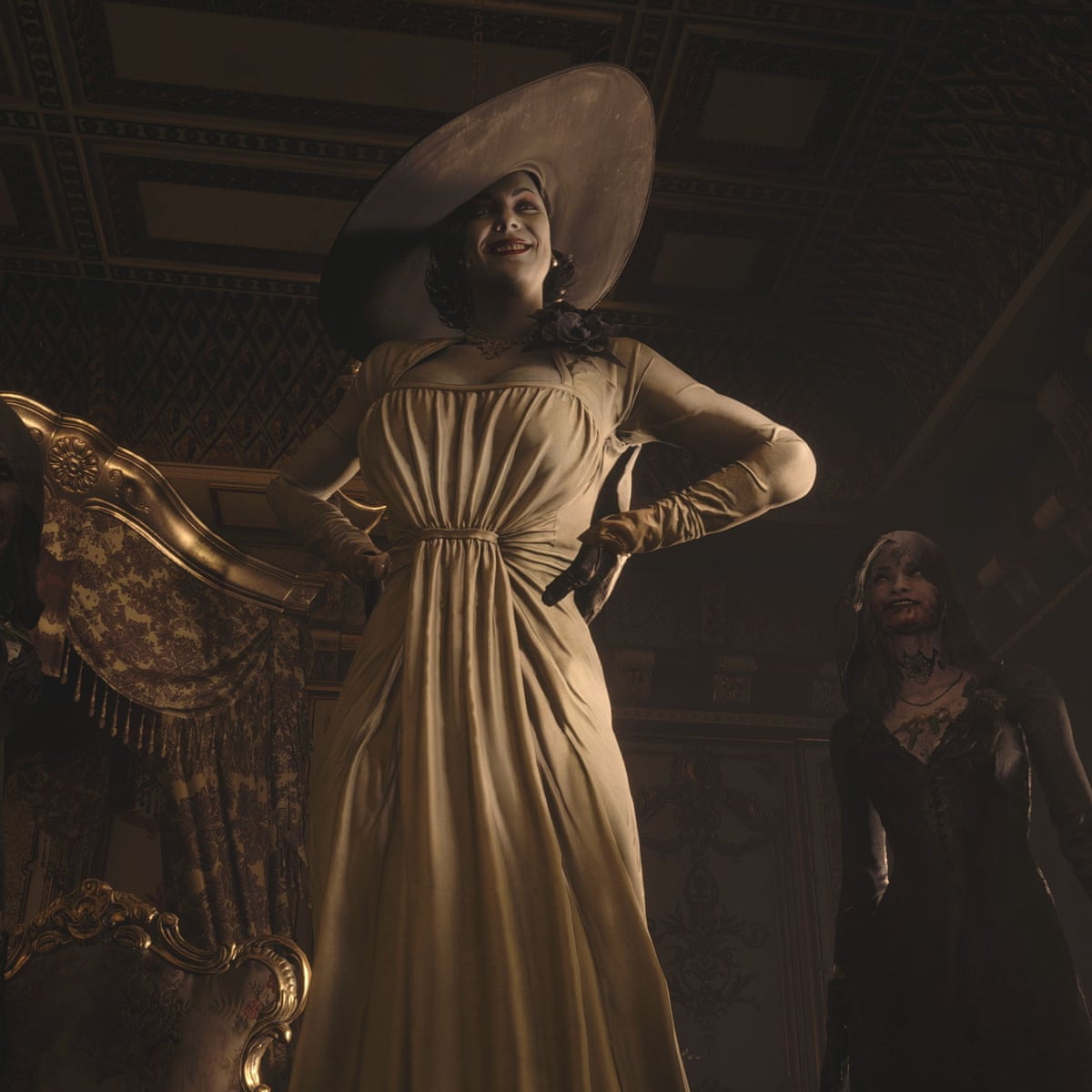 Why is video game Twitter obsessed with Resident Evil's giant woman? | Games | The Guardian Why is video game Twitter obsessed with Resident Evil's giant woman? | Games | The Guardian
