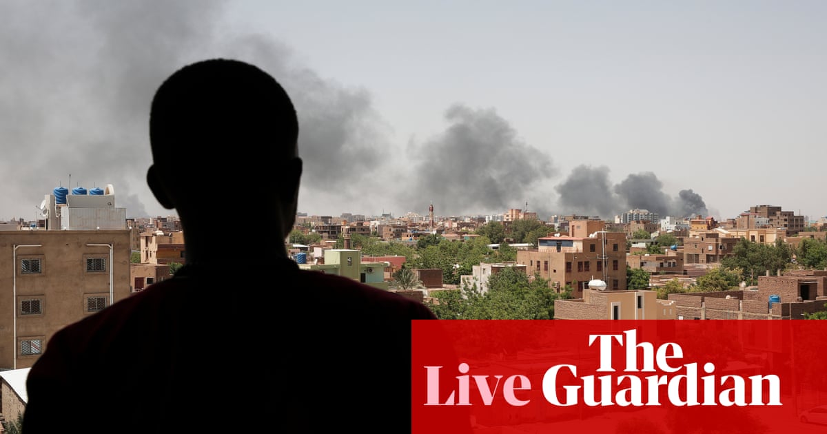 Sudan live: ‘large-scale evacuation’ of UK nationals begins amid fears ceasefire will break down
