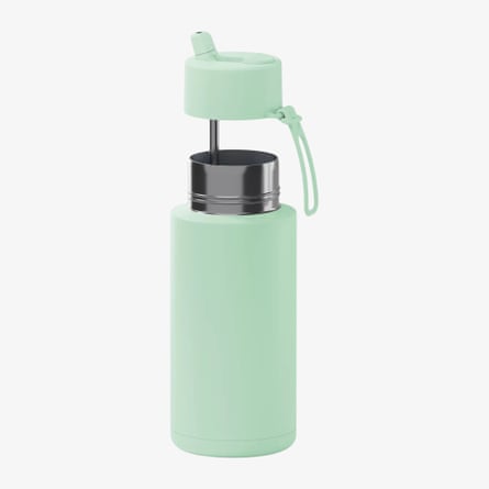 Frank Green ceramic reusable water bottle.