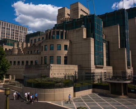 MI6’s headquarters in London.