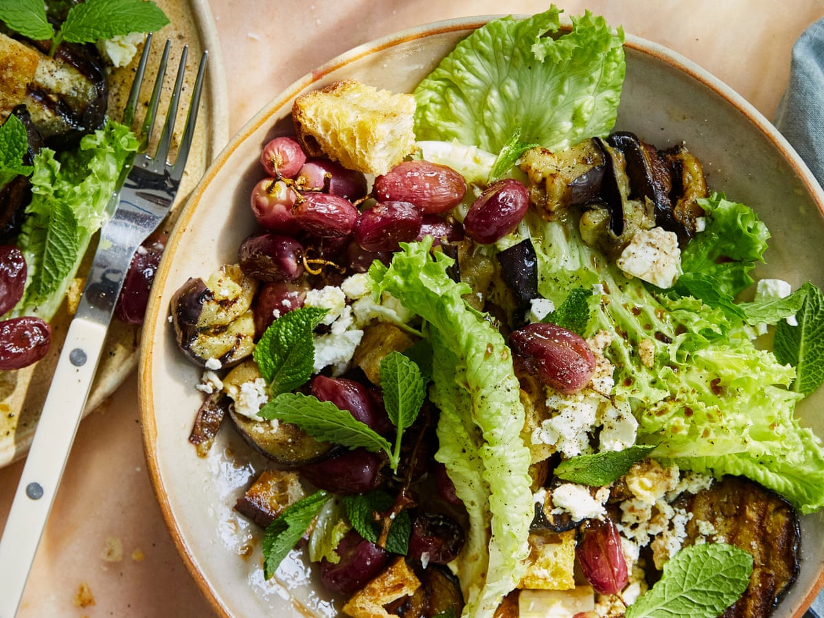 Tamal Ray’s recipe for grilled aubergine salad | Food