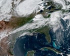 Tens of millions at risk as US states brace for extreme winds, rain and heat