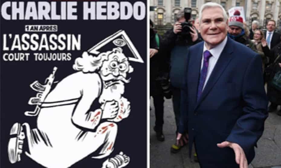 Charlie Hebdo’s cover and Pastor James McConnell. 