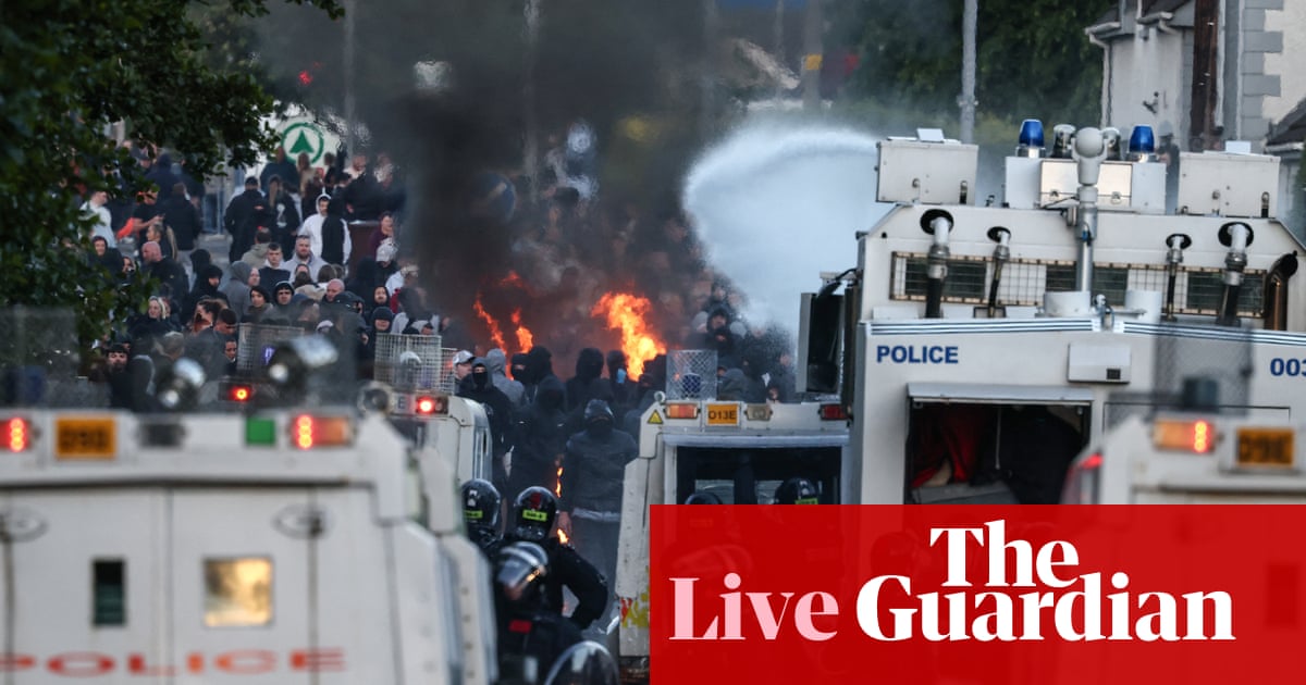 Musk rejects claim he has incited disorder in Belfast - UK politics live