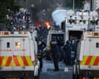 Water cannon deployed in second night of disorder after knife attack in Belfast – live Disturbances reported in Northern Ireland despite condemnation from politicians and community leadersMan charged with attempted murder after Belfast knife attackTell us: how have you been affected by the situation in Belfast?Hadi Alodid refused legal representation and made no reply to charges which were put put to him through an Arabic interpreter as he appeared in court charged with attempted murder following the Belfast knife attack, the Press Association reports.The 30-year-old, with an address at Duncairn Avenue in Belfast, appeared before the citys magistrates court on Wednesday morning.He is charged with the attempted murder of Stephen Ogilvie on Monday, with threatening to kill an NHS radiographer on the same day and with the possession of a knife. Continue reading...