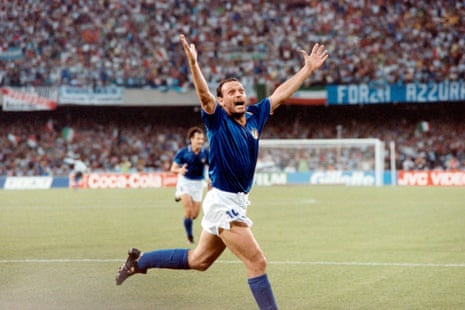 Toto Schillaci in 1990.