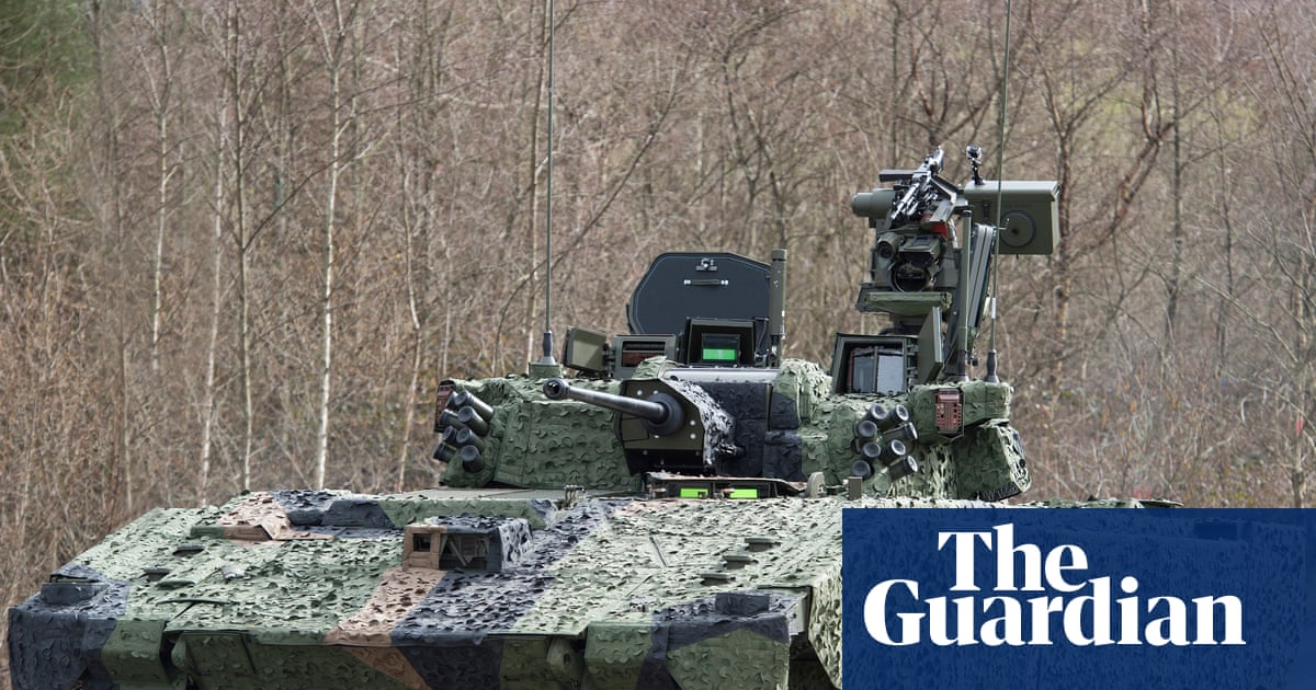 UK troops treated for hearing problems in final tests of Ajax armoured vehicle