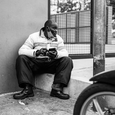 Paul waits for orders.