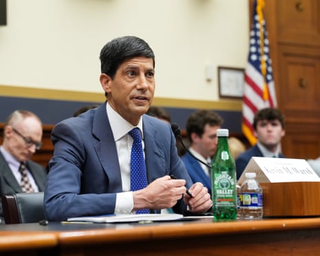 Kevin Warsh testifies before the House financial services committee, 14 July 2026.