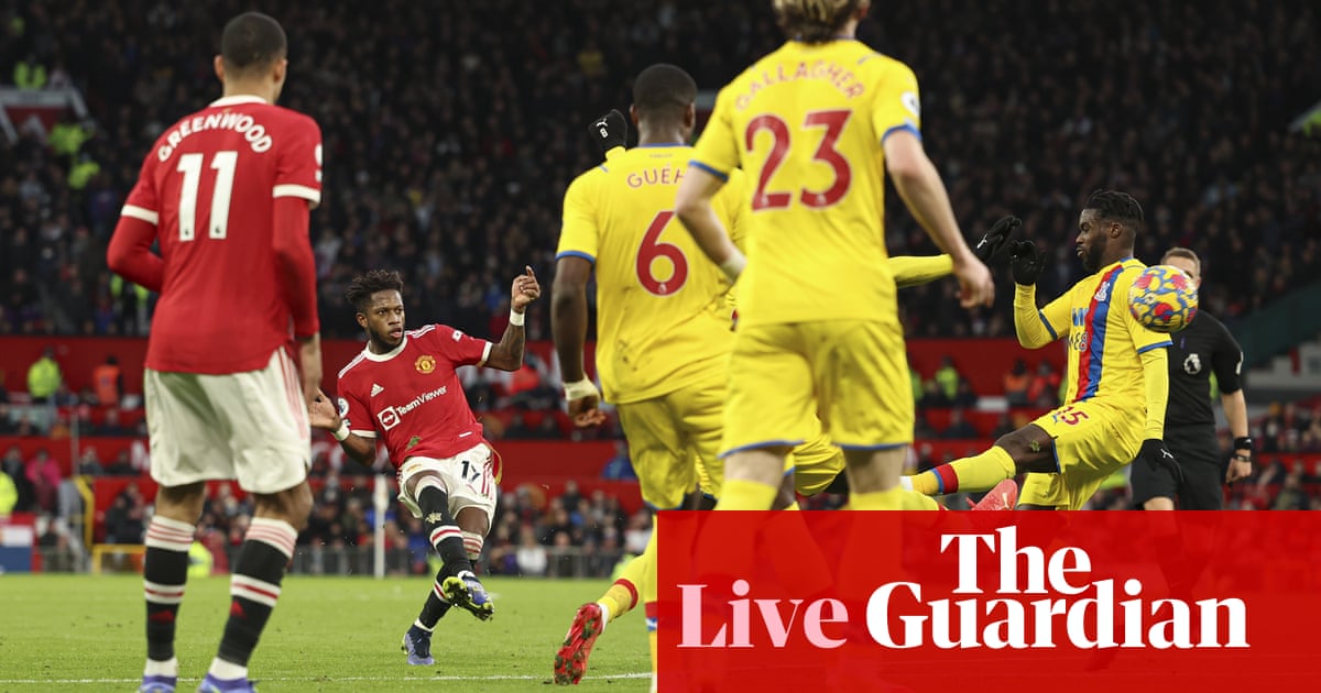 Manchester United 1-0 Crystal Palace: Premier League – live!