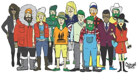 Canada’s urban tribes. All illustrations by Carson Ting 