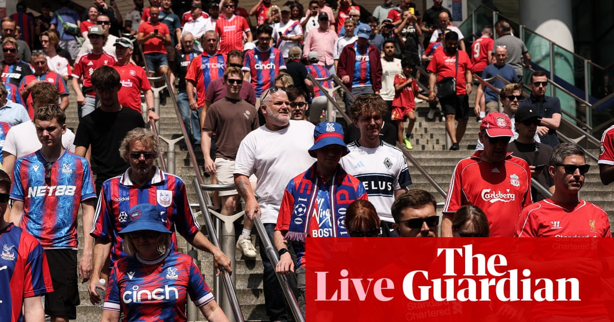 Crystal Palace v Liverpool: Community Shield live