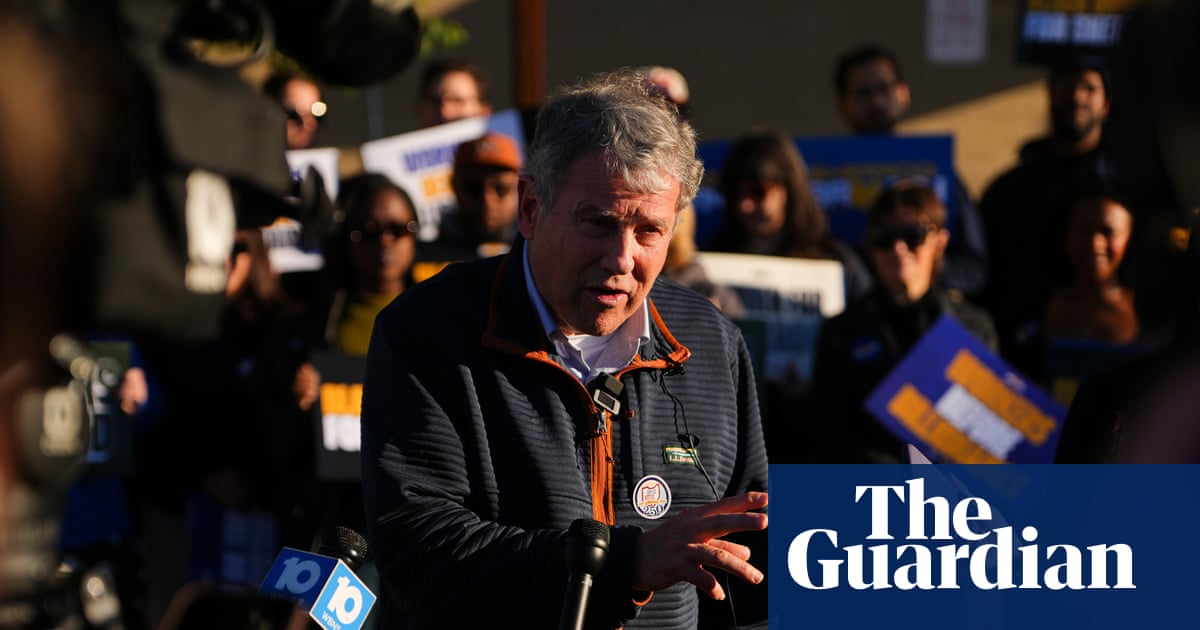 ‘System is rigged’: Democrat Sherrod Brown puts datacenter danger at heart of populist Senate bid