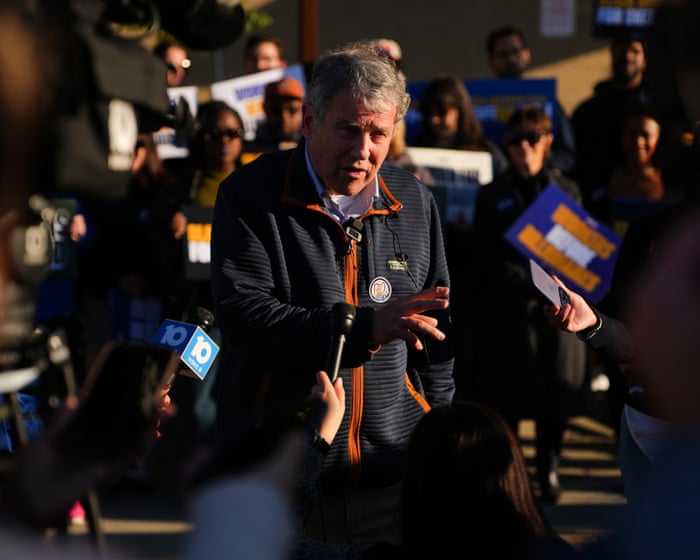 ‘System is rigged’: Democrat Sherrod Brown puts datacenter danger at heart of populist Senate bid