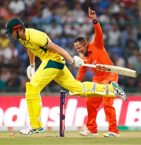Cameron Green is run out