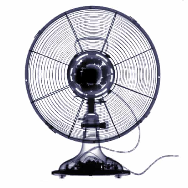X-ray of an electrical fan